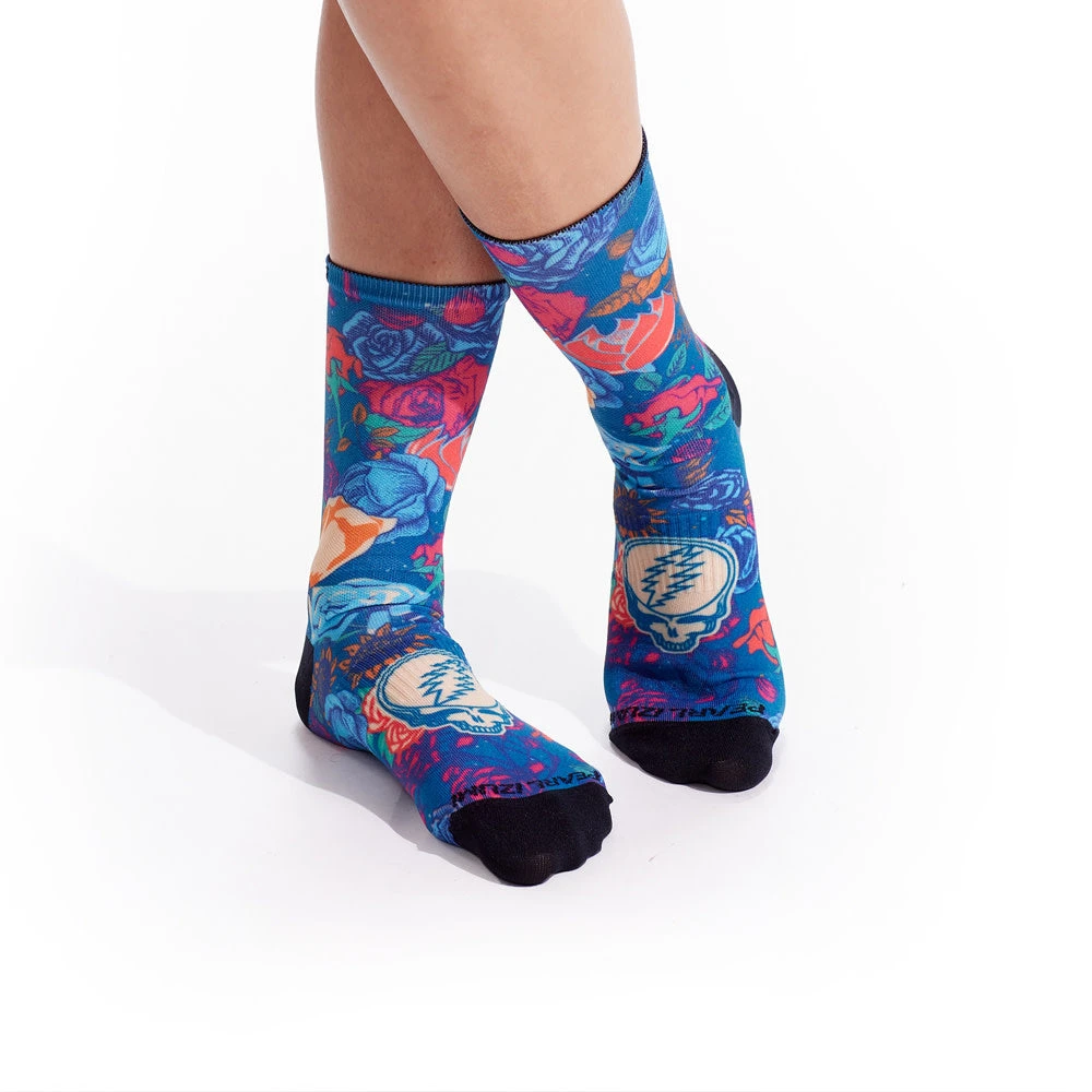 Grateful Dead X PEARL IZUMi Women's Rambler PRO Tall Socks 6 Grateful Dead X PEARL IZUMi Women's Rambler PRO Tall Socks - Image 4