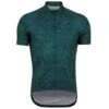 Pearl Izumi Men's Classic Short Sleeve Jersey (Pine/Pale Pine Hatch Palm) (S) -Pearl Izumi 11122102h9ls