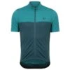 Pearl Izumi Quest Short Sleeve Jersey (Dark Spruce/Gulf Teal) (L) -Pearl Izumi 11122103hn5l