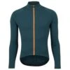 Pearl Izumi Men's Attack Thermal Long Sleeve Jersey (Dark Spruce/Sunfire) (S) -Pearl Izumi 11122110hd8s
