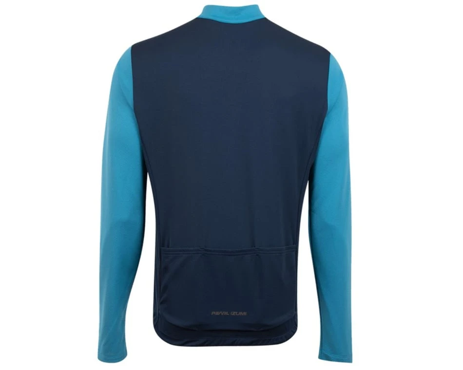 Pearl Izumi Quest Long Sleeve Jersey (Navy Lagoon) (L) 4 Pearl Izumi Quest Long Sleeve Jersey (Navy Lagoon) (L) - Image 2