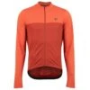 Pearl Izumi Quest Long Sleeve Jersey (Burnt Rust/Adobe) (L) -Pearl Izumi 11122112h2ol