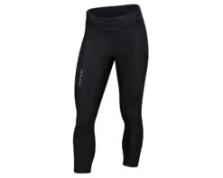 Pearl Izumi Women's Sugar Thermal Cycling Crop (Black) (S) (w/ Chamois)
