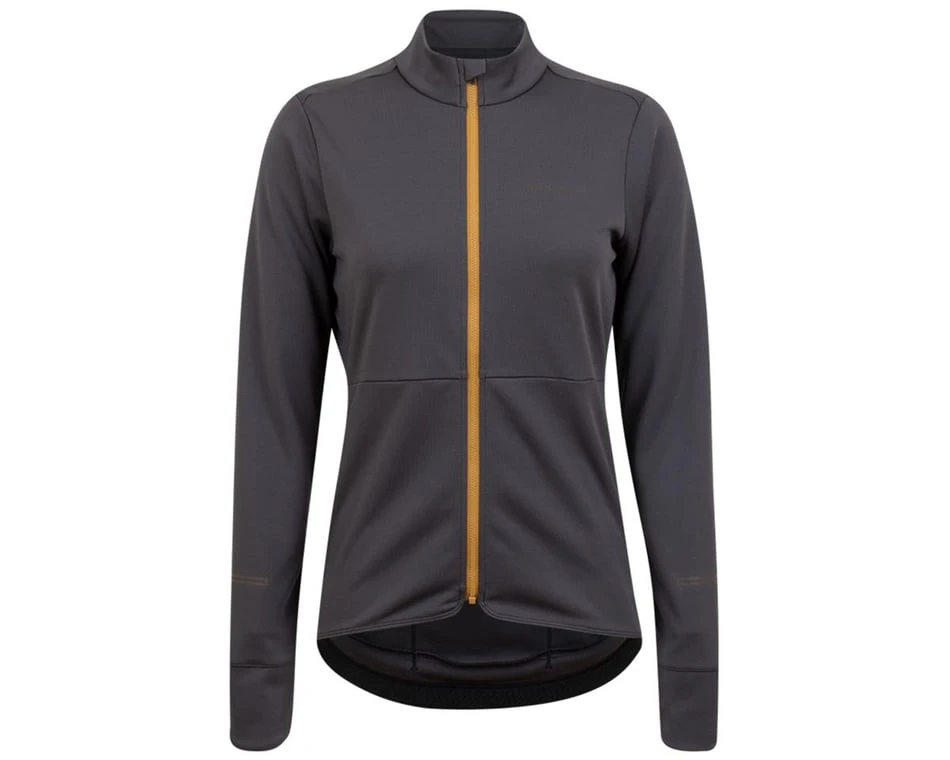 Pearl Izumi Women’s Quest Thermal Long Sleeve Jersey (Dark Ink/Toffee) (L) 3 Pearl Izumi Women’s Quest Thermal Long Sleeve Jersey (Dark Ink/Toffee) (L)