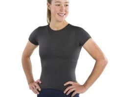 Pearl Izumi Women’s Merino Short Sleeve Base Layer (Phantom) (L) -Pearl Izumi 112219286lrl 2