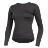 Pearl Izumi Women’s Merino Long Sleeve Base Layer (Phantom) (L) -Pearl Izumi 112219296lrl