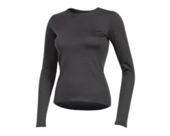 Pearl Izumi Women's Merino Thermal Long Sleeve Base Layer (Phantom) (L)
