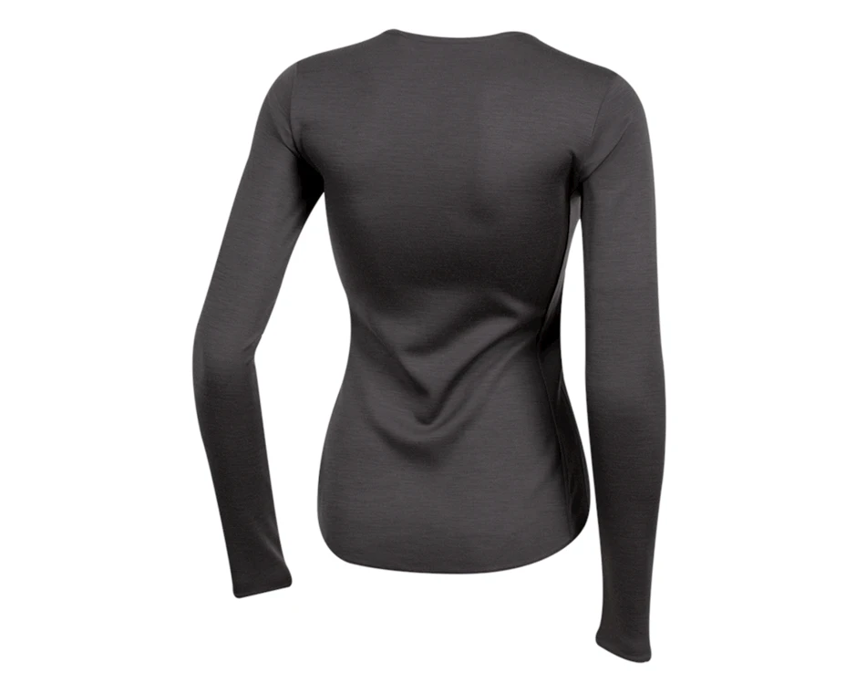 Pearl Izumi Women's Merino Thermal Long Sleeve Base Layer (Phantom) (L) 4 Pearl Izumi Women's Merino Thermal Long Sleeve Base Layer (Phantom) (L) - Image 2