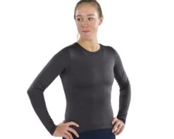 Pearl Izumi Women's Merino Thermal Long Sleeve Base Layer (Phantom) (L) 7 Pearl Izumi Women's Merino Thermal Long Sleeve Base Layer (Phantom) (L) -Pearl Izumi 112219306lrl 2