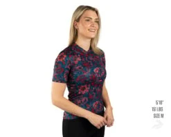 Pearl Izumi Women's Attack Short Sleeve Jersey (Heirloom/Nightfall Chaise) (L)