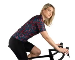 Pearl Izumi Women's Attack Short Sleeve Jersey (Heirloom/Nightfall Chaise) (L) -Pearl Izumi 11222004hq9l 4