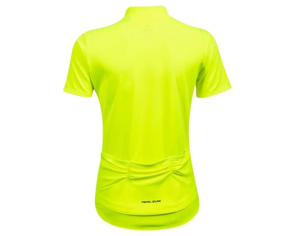 Pearl Izumi Women's Quest Short Sleeve Jersey (Screaming Yellow/Turbulence) (L) 4 Pearl Izumi Women's Quest Short Sleeve Jersey (Screaming Yellow/Turbulence) (L) - Image 2