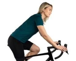 Pearl Izumi Women's Quest Short Sleeve Jersey (Dark Spruce/Gulf Teal) (M) -Pearl Izumi 11222009hn5m 4