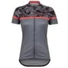Pearl Izumi Women's Classic Short Sleeve Jersey (Smoke/Ember Feather Palm) (XS) -Pearl Izumi 11222102ha8xs