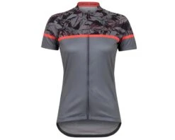 Pearl Izumi Women's Classic Short Sleeve Jersey (Smoke/Ember Feather Palm) (XS)
