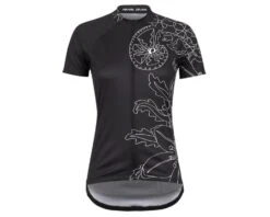 Pearl Izumi Women's Classic Short Sleeve Jersey (Black Linear Grow) (M) -Pearl Izumi 11222102hk9m 5