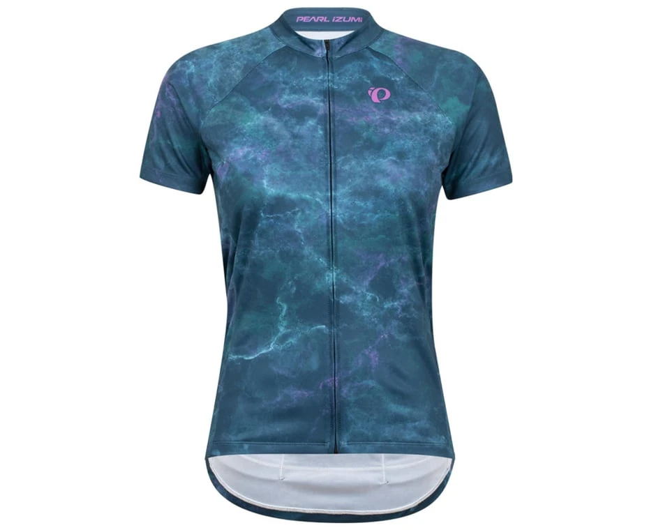 Pearl Izumi Women's Classic Short Sleeve Jersey (Nightfall Carrara) (L) 8 Pearl Izumi Women's Classic Short Sleeve Jersey (Nightfall Carrara) (L) - Image 6
