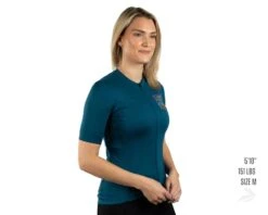 Pearl Izumi Women's Expedition Short Sleeve Jersey (Nightfall) (M)