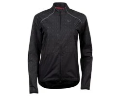 Pearl Izumi Women's Bioviz Barrier Jacket (Black/Reflective Deco) (L)