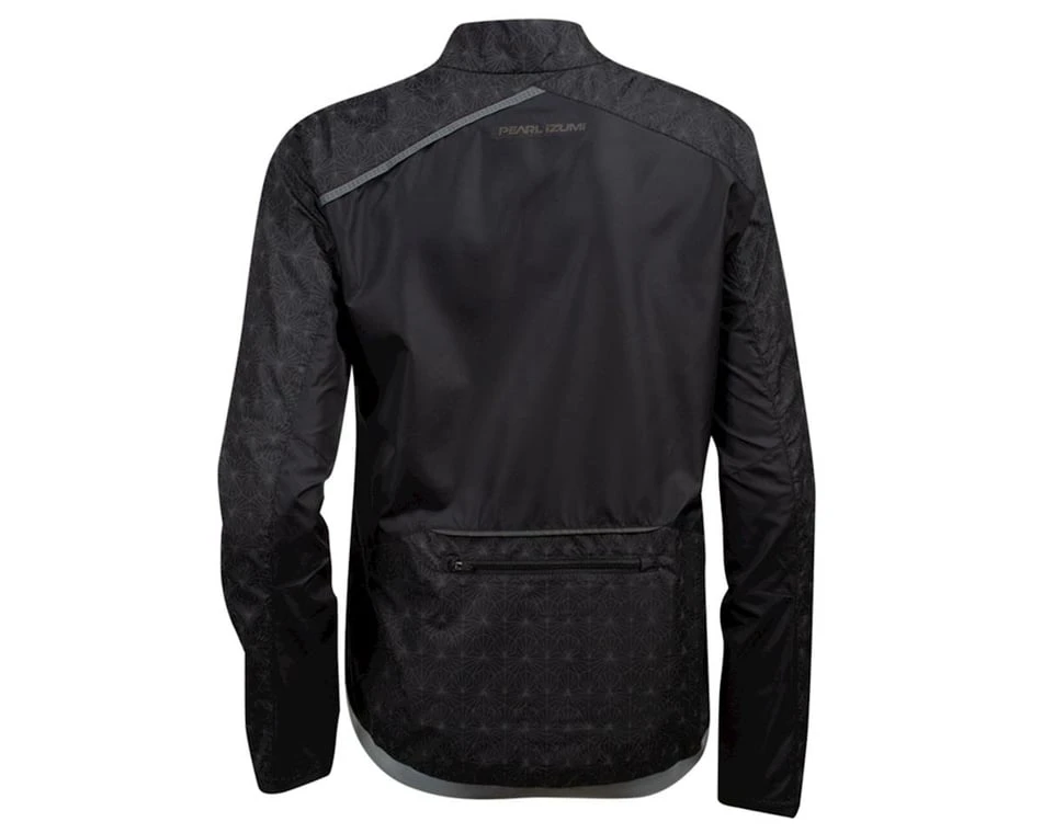 Pearl Izumi Women's Bioviz Barrier Jacket (Black/Reflective Deco) (L) 4 Pearl Izumi Women's Bioviz Barrier Jacket (Black/Reflective Deco) (L) - Image 2