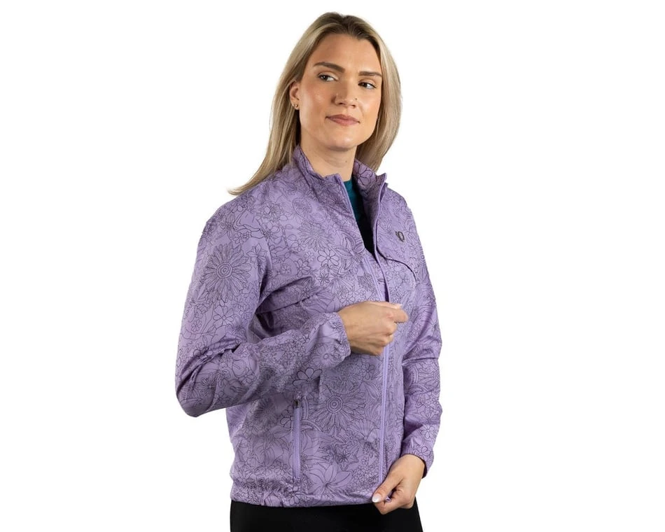 Pearl Izumi Women's Quest Barrier Convertible Jacket (Brazen Lilac Grow) (M) 7 Pearl Izumi Women's Quest Barrier Convertible Jacket (Brazen Lilac Grow) (M) - Image 5