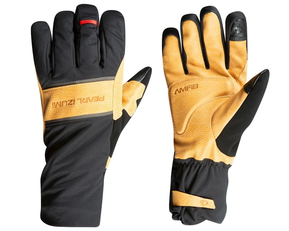 Pearl Izumi AmFIB Gel Gloves (Black/Dark Tan) (S) 3 Pearl Izumi AmFIB Gel Gloves (Black/Dark Tan) (S)