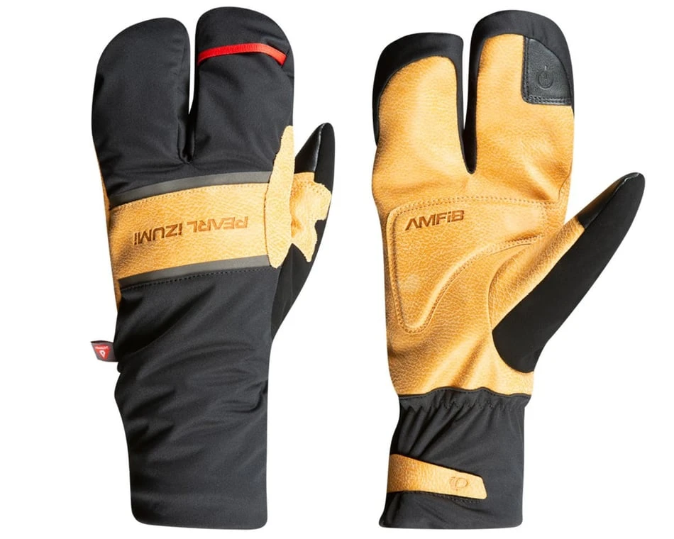 Pearl Izumi AmFIB Lobster Gel Gloves (Black/Dark Tan) (L) 3 Pearl Izumi AmFIB Lobster Gel Gloves (Black/Dark Tan) (L)