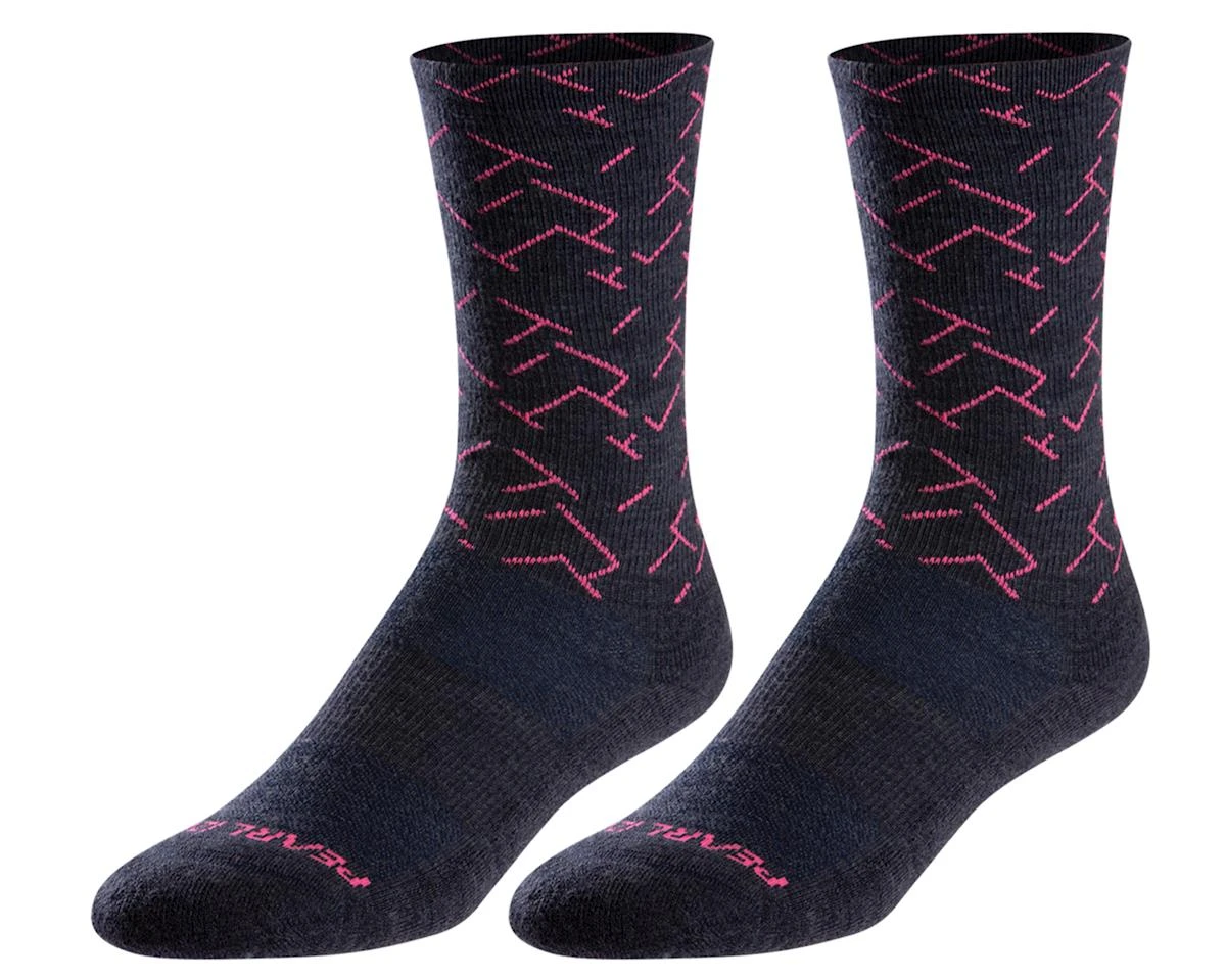 Pearl Izumi Merino Thermal Wool Socks (Navy Sashiko Fade) (S) 3 Pearl Izumi Merino Thermal Wool Socks (Navy Sashiko Fade) (S)