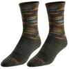 Pearl Izumi Merino Wool Tall Socks (Forest Upland Dash) (S) 1 Pearl Izumi Merino Wool Tall Socks (Forest Upland Dash) (S) -Pearl Izumi 14351902h3ps