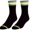 Pearl Izumi Flash Reflective Socks (Black/Screaming Yellow) (S) -Pearl Izumi 14352101062s