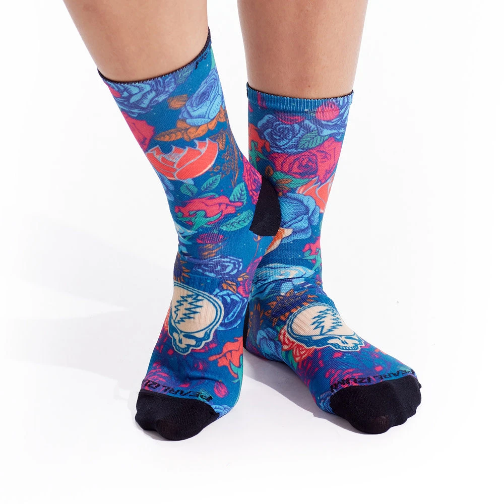Grateful Dead X PEARL IZUMi Women's Rambler PRO Tall Socks 4 Grateful Dead X PEARL IZUMi Women's Rambler PRO Tall Socks - Image 2